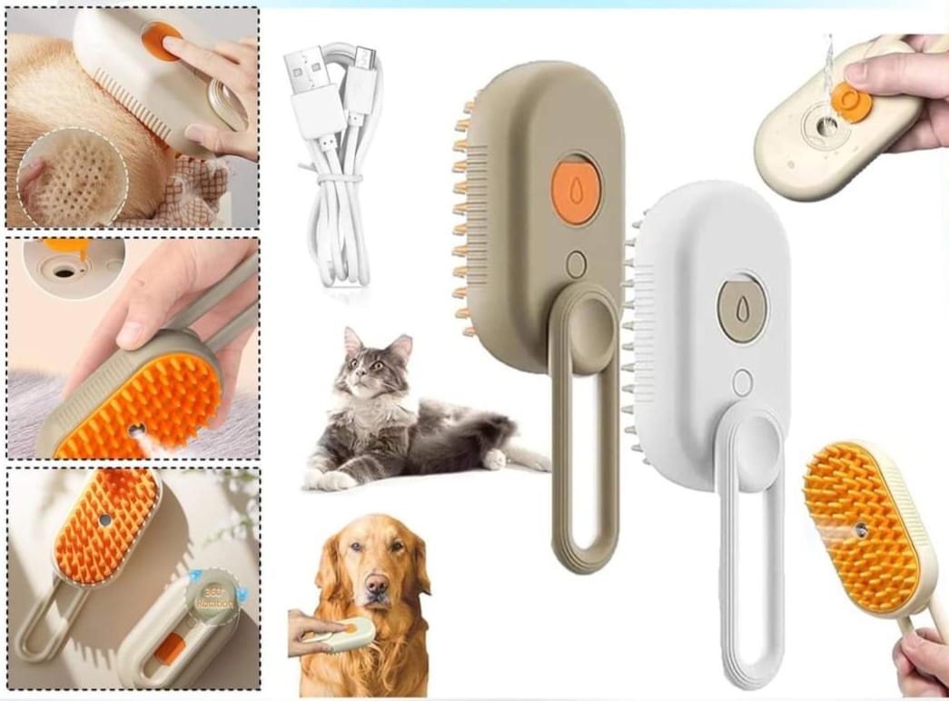 Cepillo a Vapor Para Mascotas