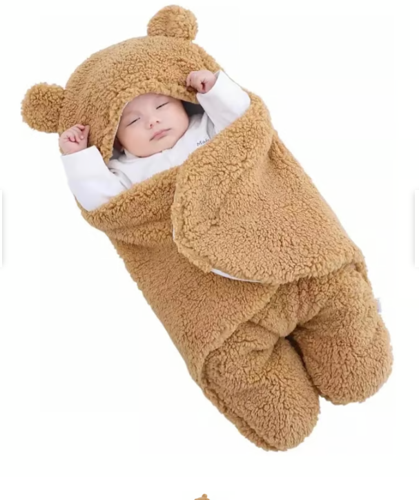 MANTA DE OSO PARA BEBE