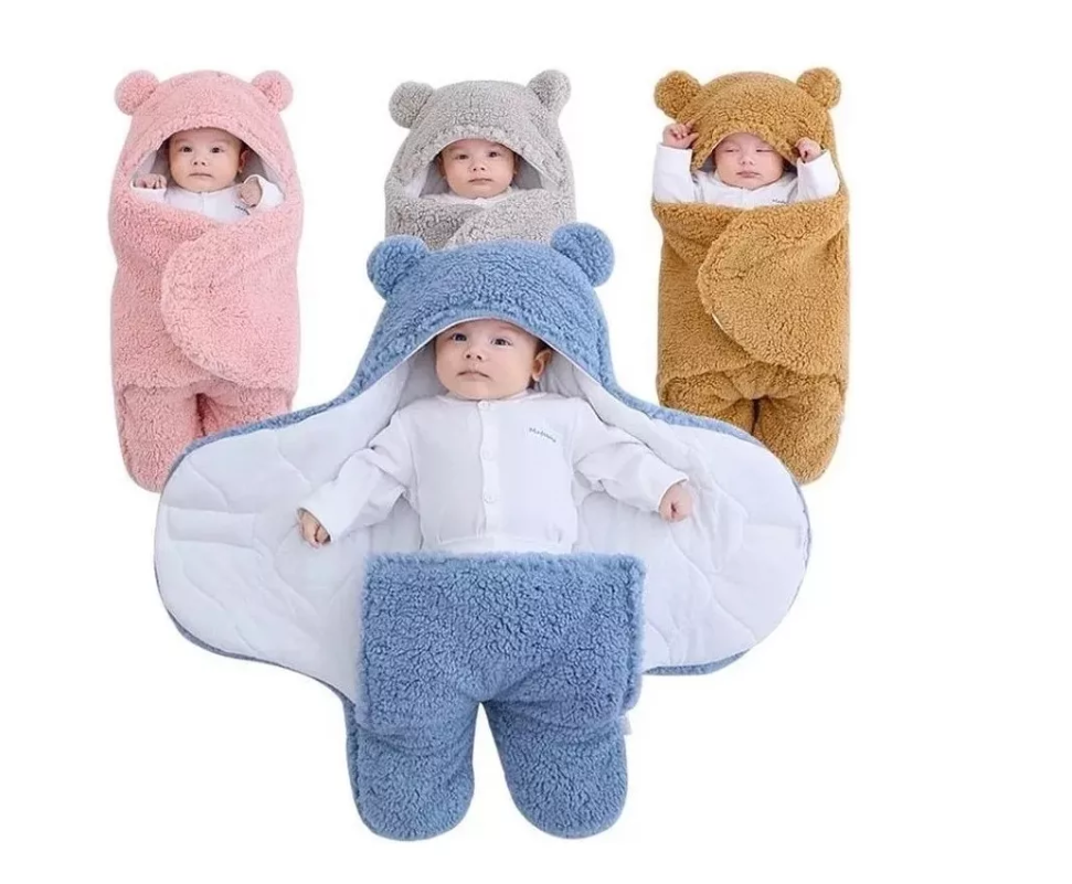 MANTA DE OSO PARA BEBE