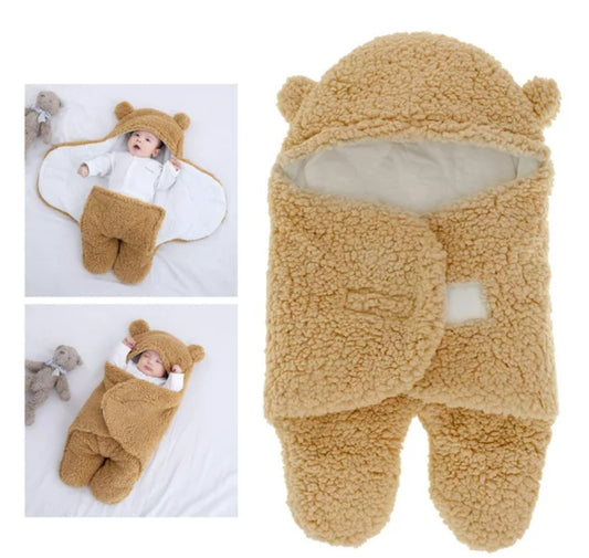 MANTA DE OSO PARA BEBE