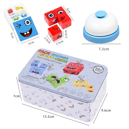 Juego Cubos De Expresiones