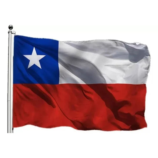 Bandera Chilena 100 x 150 Cm