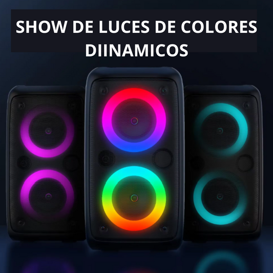 Parlante Portátil Con Bluetooth