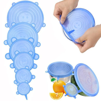 Tapas selladoras de Silicona Reutilizable ♻