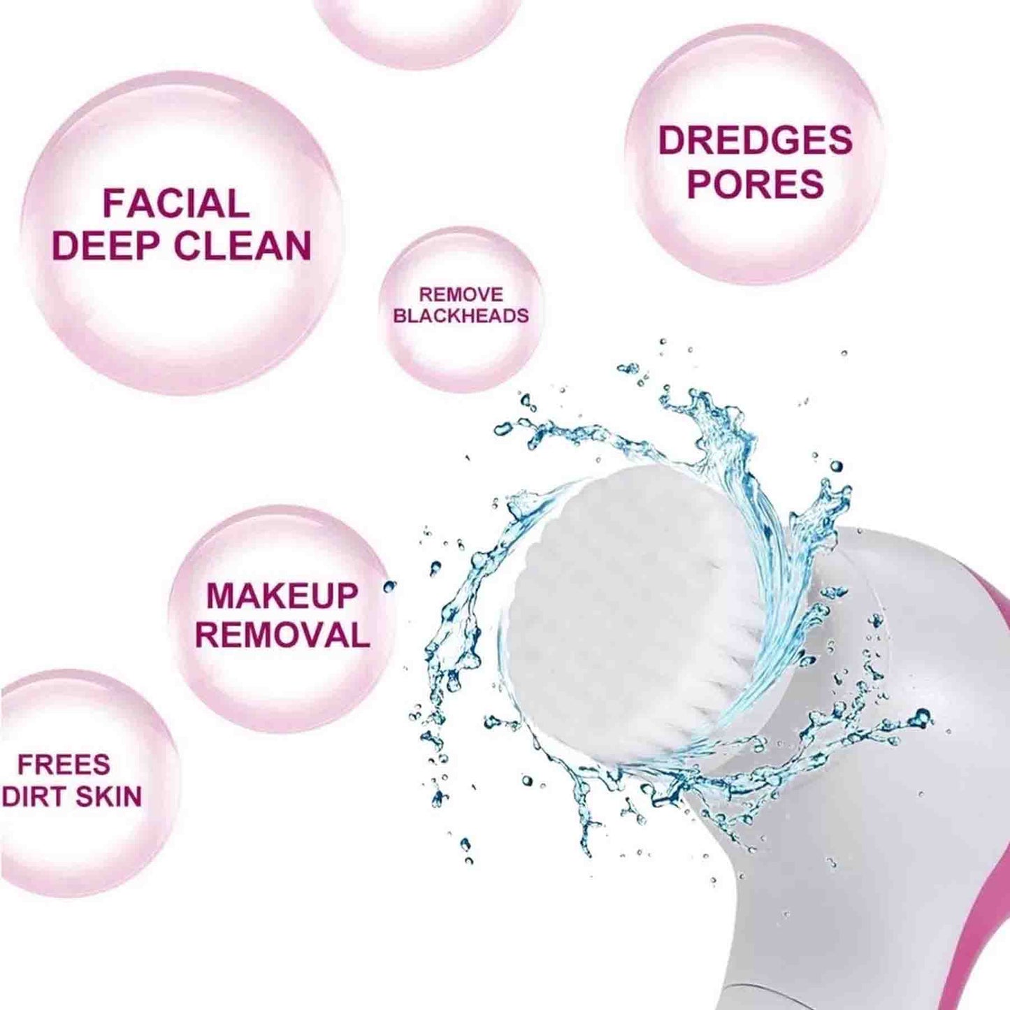 Cepillo Facial 5 en 1